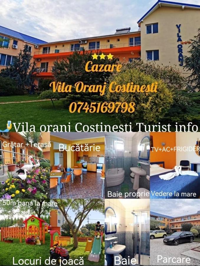 Hotel Vila Oranj Costinești Exterior foto